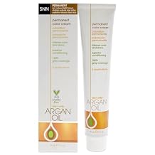 One N Only Permanent Hair Color - Permanent Hair Dye Made with Argan Oil - Delivers Rich, Accurate Tones with Gray Coverage - Improves Moisture & Elasticity - 5NN Rich Natural Light Brown 3 oz