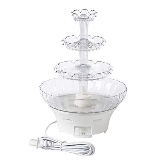Wilton Fanci Flow Tabletop Water Fountain for Tiered Cakes, 13 x 9 Inches