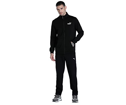 Image of Puma Men Cotton Blend Standard Length Jacket