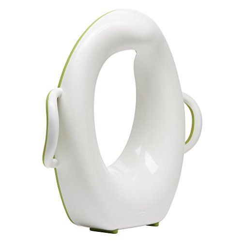 OXO Tot トイレトレーニング 補助便座 (ハンドル/滑り止め 付) グリーン BCOX6349700
