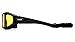Pyramex I-Force Sporty Dual Pane Anti-Fog Goggle, Black Frame/Amber Anti-Fog Lens