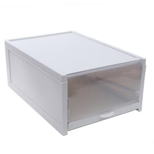 Ciieeo 1pc Push Pull Type Shoe Storage Box Dustproof Household Shoes Container for Organized Sneaker Storage Space Saving Design