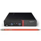 Lenovo ThinkCentre M700 Tiny Business Desktop PC, Intel Quad Core i5-6400T up to 3.1GHz, 16G DDR4, 256G SSD,Keyboard and Mouse,WiFi,Windows 10 Pro (Renewed)