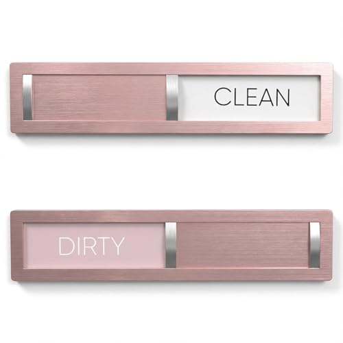 Christmas Dishwasher Magnet - Clean Dirty Sign for Kitchen Decor,