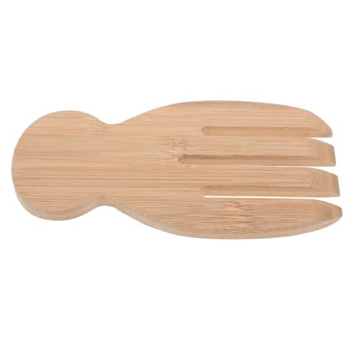 Asian Salad Claws Salad Bowl Pasta Salad Buffet Serving Tongs Salad Utensils Salad Spoon Wood Salad Servers Wooden Salad Tableware Salad Wooden Utensils Light Brown BRIGHTFUFU