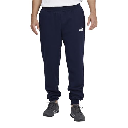 Image of PUMA Mens Essentials Slim Fit Drawstring Sweatpants Casual