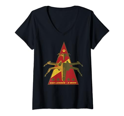 T-shirt Star Wars femme Red Leader idéal pour vos sorties geek et pop culture