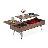 Para el salón: mesa centro ideal para tener bebidas y aperitivos a mano cuando te sientas en el sofá