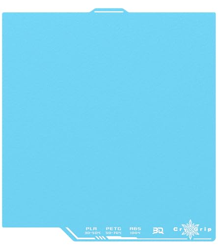 Image of BIQU Cryogrip Pro Frostbite Cold Build Plate Compatible with ELEGOO CC /CC 2 3D Printers 260x283MM Centauri Carbon Build Plate Double-Sided Upgrade Room Temperature Print Removable Surface Platform