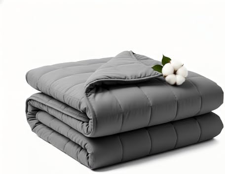 Weighted Blanket 15lbs 60"x80", Weighted Blankets for Adults, Coo...