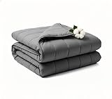 Weighted Blanket 15lbs 60'x80', Weighted Blankets for Adults, Cooling Weighted Blanket for Sleeping, Machine Washable Soft & Breathable All-Season Comfort & Premium Glass Beads(60' x 80' 15 lbs)