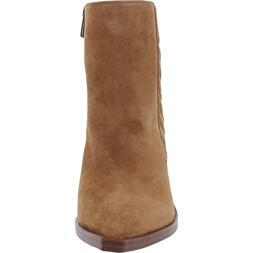 Vince Camuto Womens Brasenta Suede Quilted Ankle Boots3