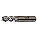 CLEVELAND Sq. End Mill,Single End,Pow Met,5/16" C42506