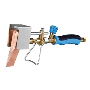 CFH KL 147 KL 147 Soldeerbout met krachtige soldeerbout met 350 g koperen bout, soldeerbrander, soldeerapparaat voor zacht solderen op dakgoten, koperen platen en verzinkte staalplaten