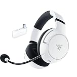 Razer Kaira HyperSpeed - Wireless Multi-Platform Gaming Headset for Xbox (HyperSpeed Wireless, TriForce 50mm Drivers, HyperClear Cardioid Mic, FlowKnit Memory Foam Cushions) White