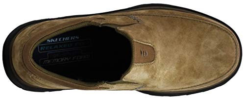 Skechers Skechers Men's Segment The Search Slip On Loafer, Brown, 11 XW US