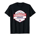 Souvenir de vacances à vélo Col du Tourmalet pour se souvenir de cette montée légendaire dans les Pyrénées françaises. Un fantastique t-shirt de vacances à vélo en France, excellent cadeau pour hommes, femmes, enfants, garçons et filles