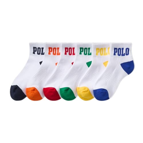 POLO RALPH LAUREN Boy's Solid Quarter Crew