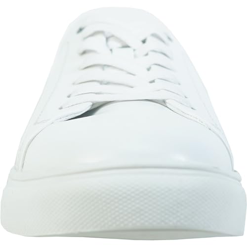 ALLURE-SUITS & TUXEDOS Men Fashion Sneaker AL05 Classic Lace Up Oxford Casual Shoe with Removable Insole for Prom Party and Any Occasions for Prom Party and Any Occasions Black Cognac and White3