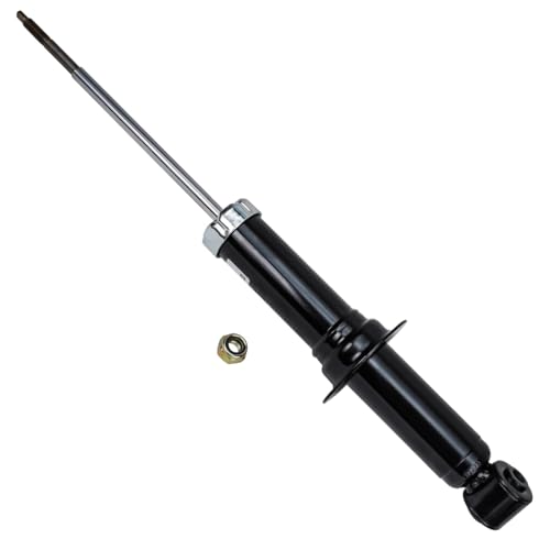Image of Detroit Axle - Rear 2pc Shock Absorbers for 07-12 Dodge Caliber, 07-10 Jeep Compass Patriot, 2 Complete Shock Absorbers Assembly 2007 2008 2009 2010 2011 2012 Replacement