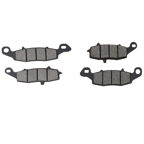 AHL-Kit Motocicletta Pastiglie freno per GSF600 S K 2000-2004/ SFV650 K L Gladius 2009-2013/ SV650 1999-2013/ DL650 V-Strom 2004-2013 (Semi-métal)