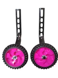 Bicycle Training Wheels for 12 14 16 18 20 inch Single Speed Kids Bike Stabilizers (1 Pair)