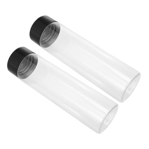 PartyKindom 12 Pack Clear Wide Mouth Pet Plastic Bottles Empty Juice Containers -free Leakproof Perfect for Water Storage