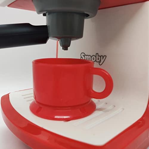 Smoby - Rowenta Espresso - Machine à Café pour Enfant - Jouet d'Imitation - Fonction Sons et Lumières - 310546