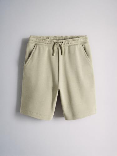 THE SET Jungen Kurzarm-T-Shirts und Shorts aus Baumwolljersey, 2er-Pack Navy/Khaki 158