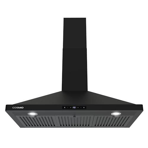 Hotte aspirante tactile 380 CFM pour éliminer odeurs et fumées