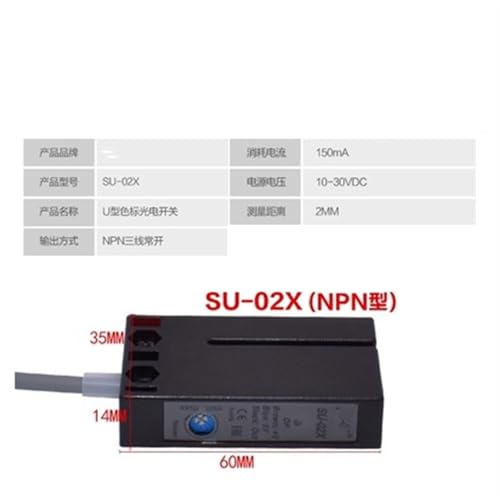 Interruptor fotoeléctrico SU-07X idóneo para el control de posición en maquinaria 8