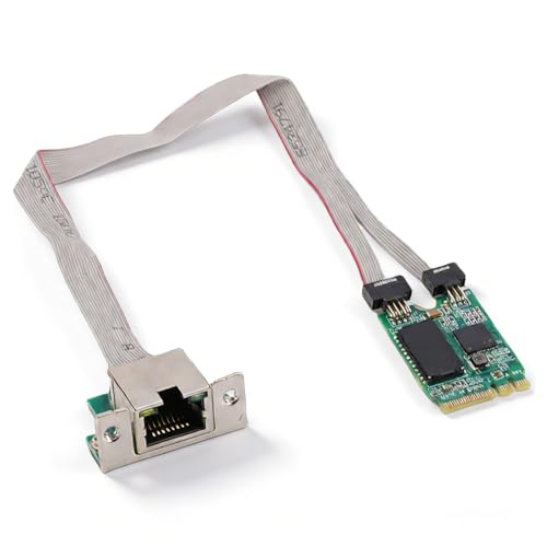 Tarjeta de Red LICAEVEY 2.5G Gigabit Ethernet M.2 A+E Key RJ45 con Chip I226 para Escritorio, Laptop y Computadoras Industriales miniatura 6