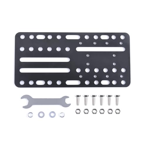 CNRAQR Universal Mount Bracket Plate for USB Handbrake,Suitable for G25/27/29/920/923 T500 (ONLY Plate)