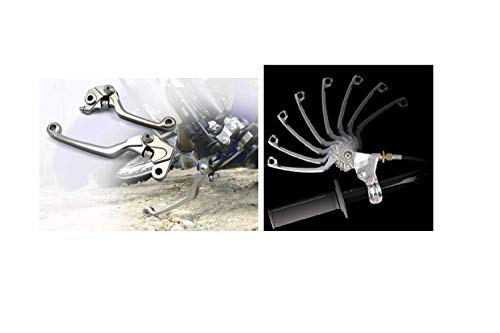 Levier embrayage frein Kawasaki KLX250 D-TRACKER 1998-2007, commande moto alu - 5
