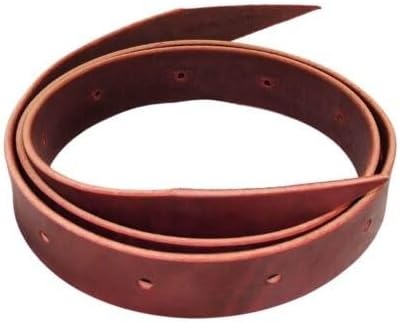 Regular Leather Western Horse Saddle Latigo Off Billet Tie Strap Set Pair Latigo Saddle Cinch Tie Strap - Saddle Strap - Accessory Cinch Western Saddle Cinch tie with Holes Latigo Leather Strap, LTG26