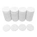 SmartDealsPro Set of 100 25MM/1 Inch Opaque Plastic Learning Counting Counters Poker Chips (White)