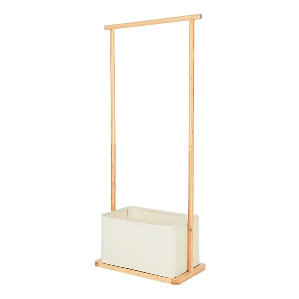 Coat Rack Freestanding Household Floor Multifunctional Double Hanger Standing Bedroom Living Room Corridor Tree Standing Coat Rack