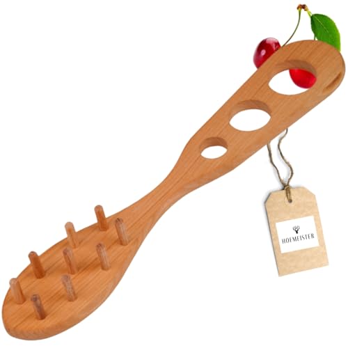 Cuillère à spaghetti en bois de cerisier