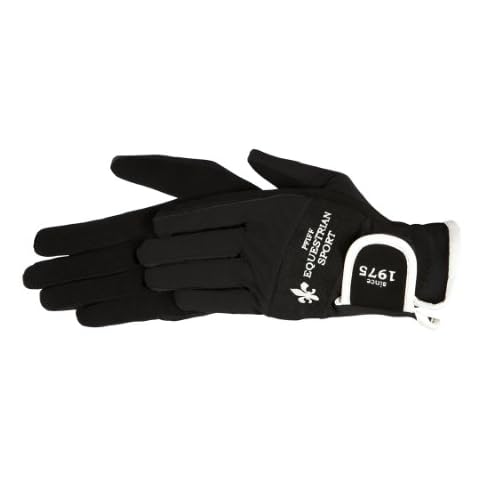 Pfiff 101391 Damen Handschuhe, Reithandschuhe Damenreithandschuhe, Schwarz, M Cover