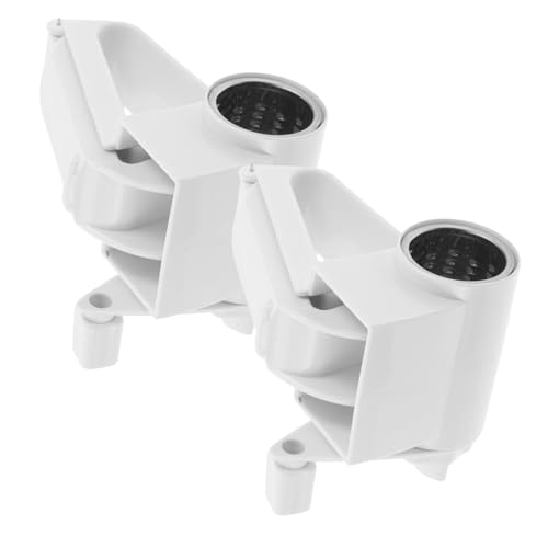 Garneck 2pcs Ralladores Giratorios de Acero Inoxidable con Mango miniatura 1