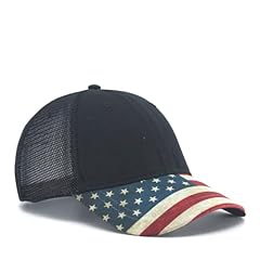 Us Flag Soft Mesh Black