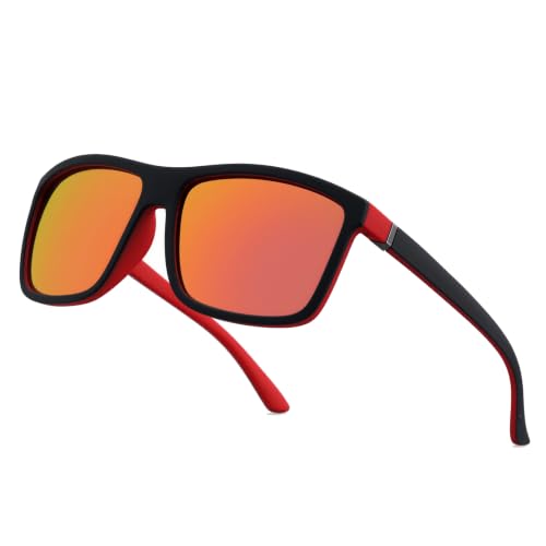Image of Men's Sports Polarized Sunglasses Square Frame Glasses NP1007