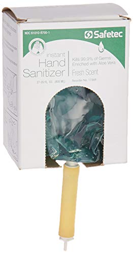 Safetec Waterless Hand Sanitizer Refill 800ml