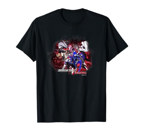 Photo de Shin Megami Tensei V : Vengeance Nahobino et Qadistu ATLUS T-Shirt