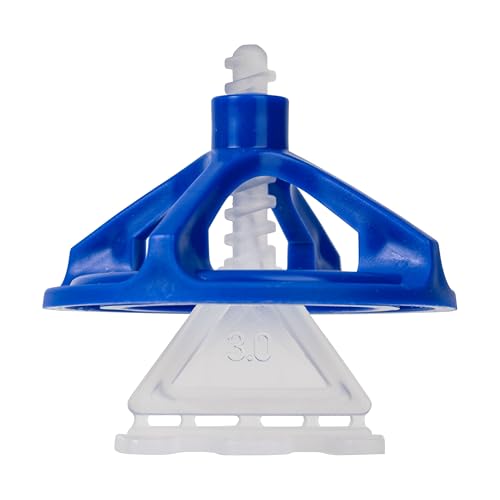 Fliesen Nivelliersystem, 200 teiliges Set, für 3 mm Fugenbreite und 5-20 mm starke Fliesen, je 100 x Zughauben und Gewindelaschen, Montagehilfe Kit Fliesen, Fliesenverlegsystem, Verleghilfe Fliese