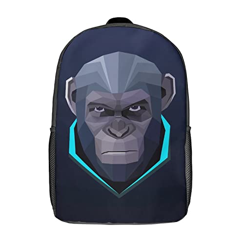Sac à dos de loisirs à motif facettes pour les sorties des collégiens
