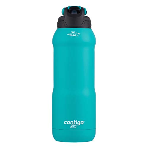 Contigo 2099191 Fit Water Bottle, 32 oz, Surge
