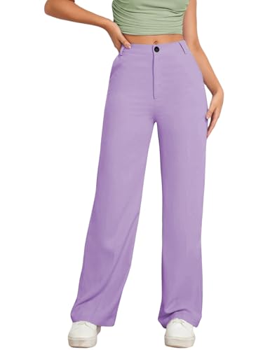 Image of Toochki Trousers for Woman Pants Women's Formal Office Korean | Black Track Pant | Straight | Cotton Spandex Stretchable Trouser | High-Waisted Bottom Wear