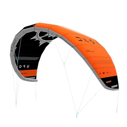 Slingshot Sports UFO V2 Kiteboard Kite - Grey/Orange, 3M