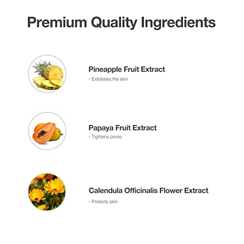 OxygenCeuticals Daily Botanicals Enzyme Peel – Gentle Exfoliating Gommage with Pineapple & Papaya Extracts, Natural Enzyme Peel for Refines Pores & Smooths Texture 2.53 fl.oz (75ml)